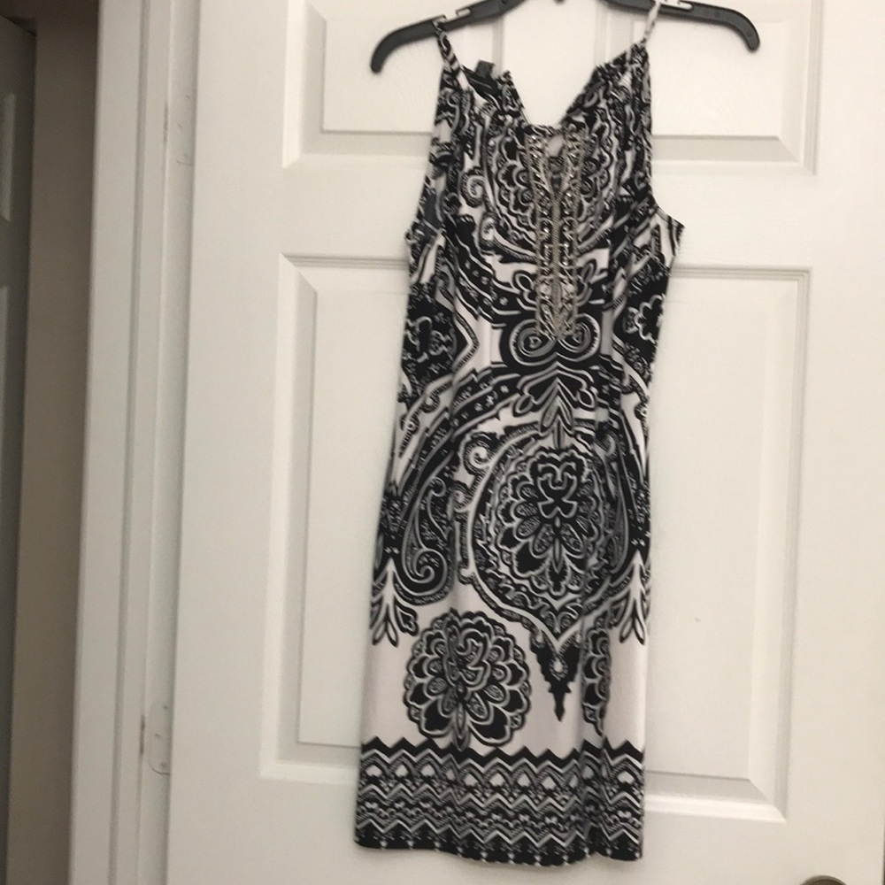 Nice black and white dress